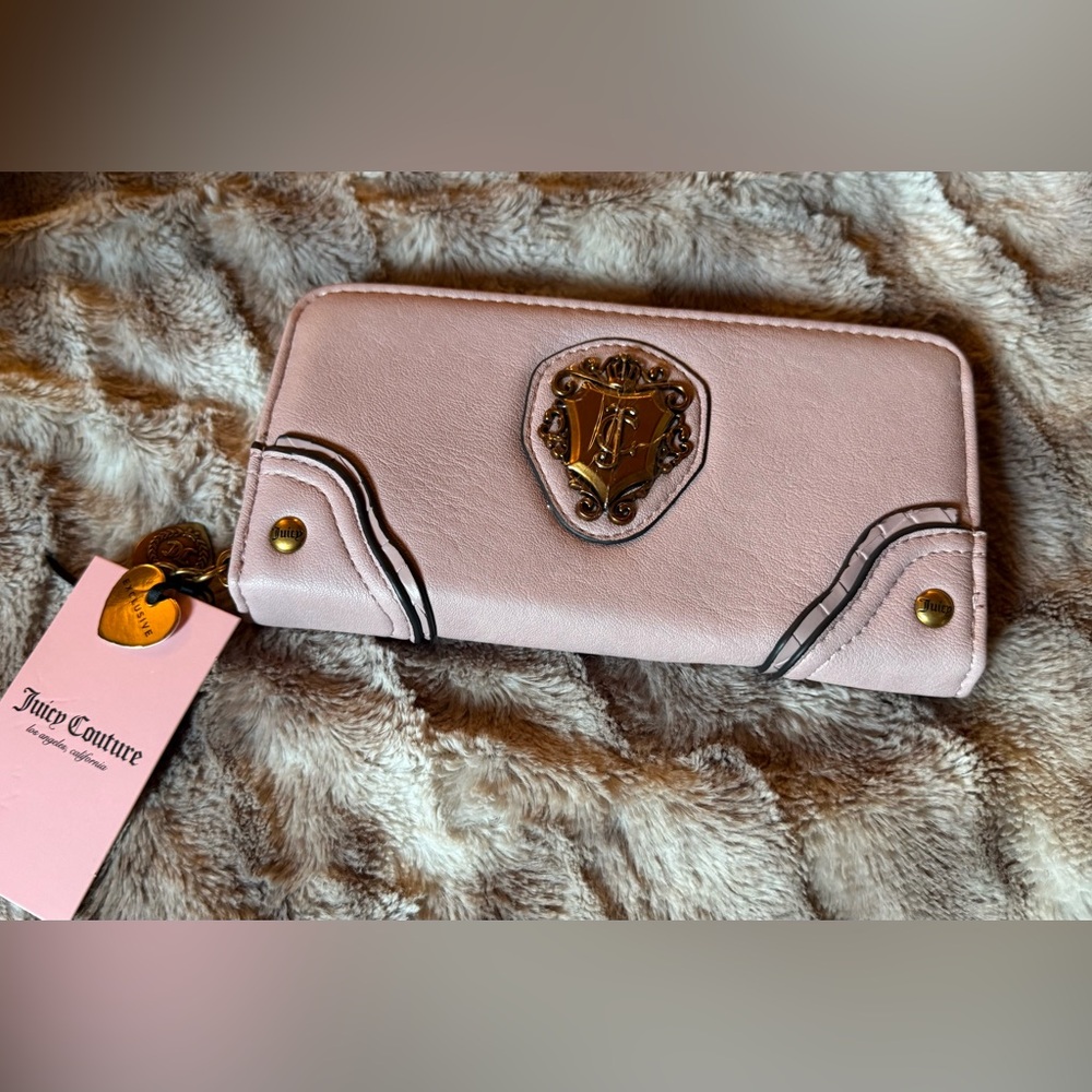 Juicy Couture-Juicy Romance Gusset Single Zip Wallet